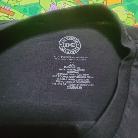 DC Batman Superman Flash Aquaman Villains Black T-Shirt Size 2XL XXL - Picture 5 of 6
